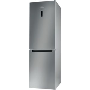 Indesit Kühl- / Gefrierkombination Standgerät LI80 FF2O X B Edelstahloptik 2 Türen Perspective