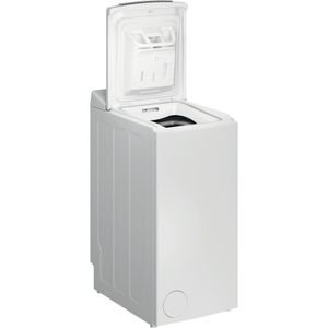 Bauknecht Waschmaschine Standgerät WMT Eco Star 6524 Di N Weiss Toplader D Perspective open