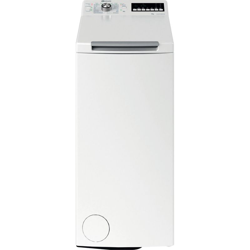 Bauknecht Waschmaschine Standgerät WAT Eco 712 B3 Weiss Toplader D Frontal