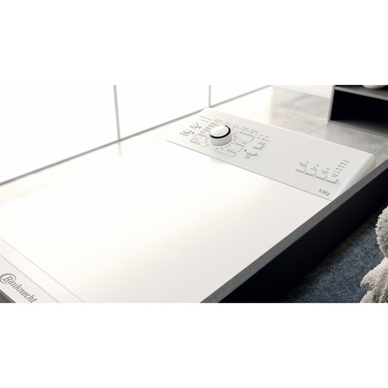Bauknecht-Waschmaschine-Standgerat-WAT-Prime-55-L3-Weiss-Toplader-D-Lifestyle-control-panel