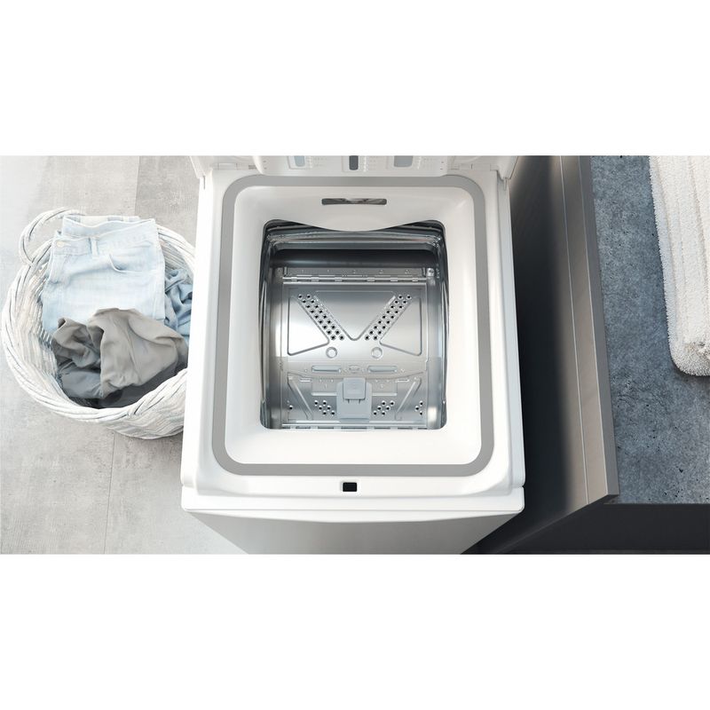 Bauknecht-Waschmaschine-Standgerat-WAT-Prime-55-L3-Weiss-Toplader-D-Drawer