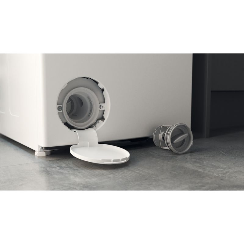 Bauknecht Waschmaschine Standgerät WAT Eco 712 B3 Weiss Toplader D Filter