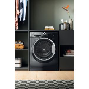 Bauknecht Waschmaschine Standgerät WM BB 814 A Schwarz Frontlader A Lifestyle frontal