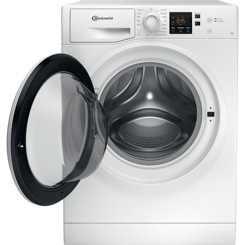 Bauknecht-Waschmaschine-Standgerat-WAM-814-A-Weiss-Frontlader-A-Frontal-open