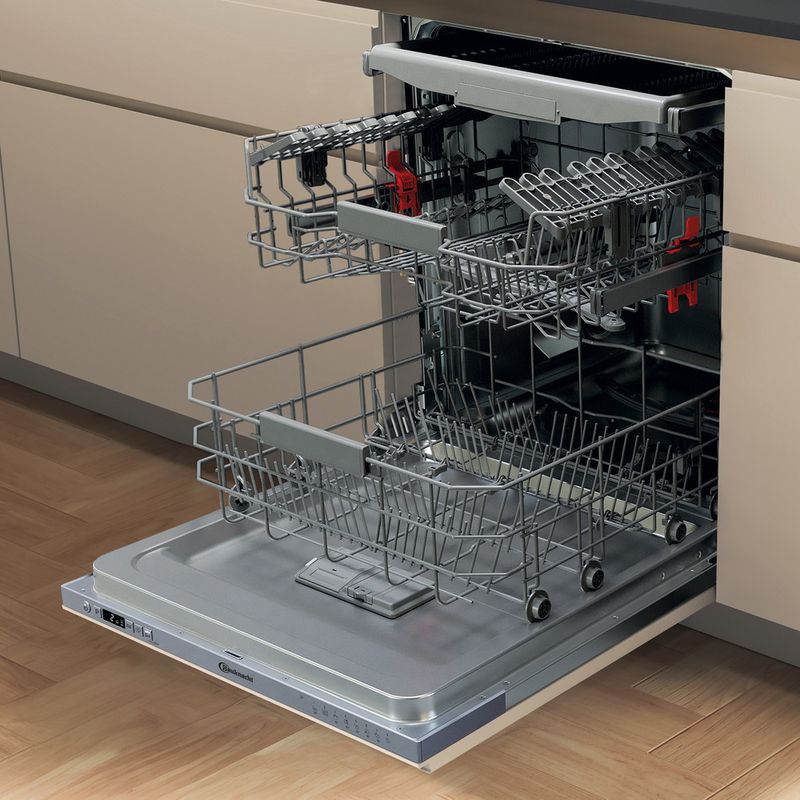 Bauknecht-Dishwasher-Einbaugerat-B0I-D551A-S-Vollintegriert--Lieferung-ohne-Mobelfront--B-Lifestyle-perspective-open