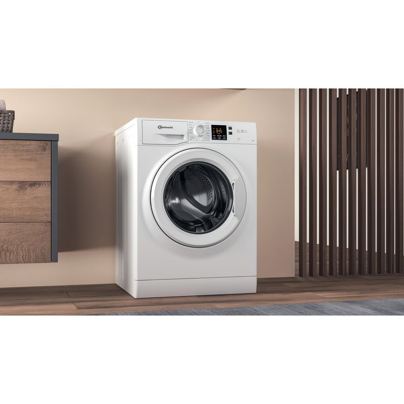 Bauknecht-Waschmaschine-Standgerat-WAM-814-A-Weiss-Frontlader-A-Lifestyle-perspective