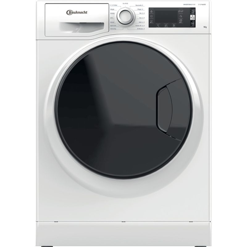 Bauknecht-Waschmaschine-Standgerat-WM-Sense-9AA-Weiss-Frontlader-A-Frontal