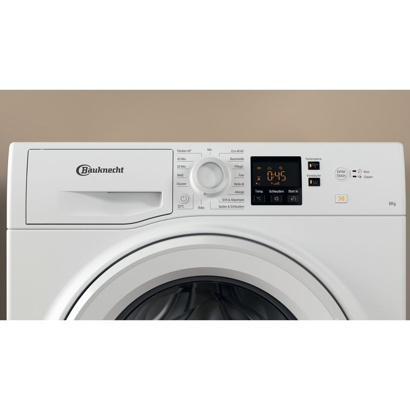 Bauknecht-Waschmaschine-Standgerat-WAM-814-A-Weiss-Frontlader-A-Lifestyle-control-panel