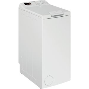 Indesit Waschmaschine Standgerät BTW D61253 N (EU) Weiss Toplader D Perspective