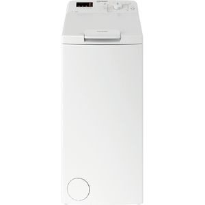 Indesit Waschmaschine Standgerät BTW D61253 N (EU) Weiss Toplader D Frontal