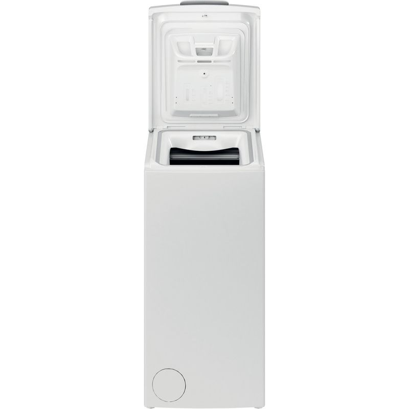 Indesit-Waschmaschine-Standgerat-BTW-D61253-N--EU--Weiss-Toplader-D-Frontal-open