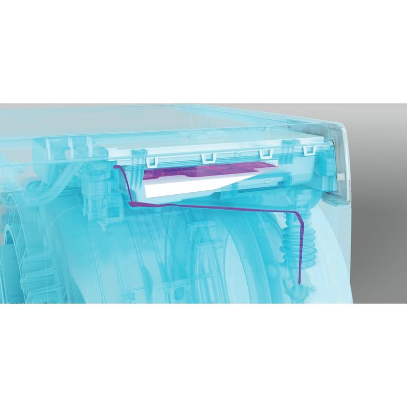 Bauknecht-Waschmaschine-Standgerat-B8-W846WB-DE-Weiss-Frontlader-A-Technical-Translucent