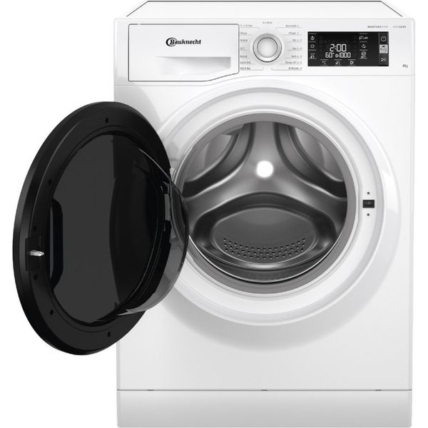 Bauknecht-Waschmaschine-Standgerat-WM-Sense-8A-Weiss-Frontlader-A-Frontal-open