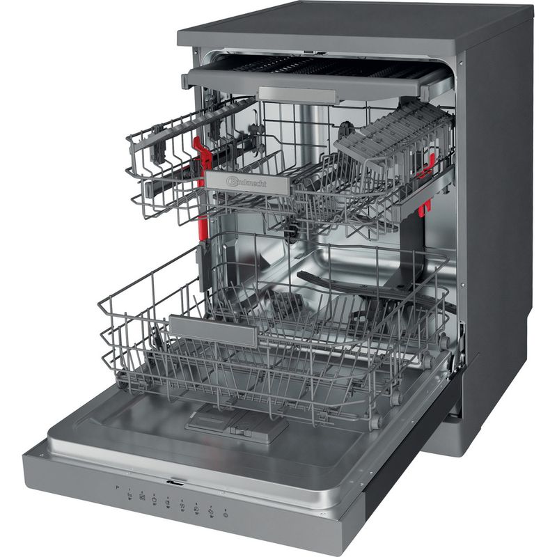 Bauknecht-Dishwasher-Standgerat-B0F-D651A-X-Standgerat-B-Perspective-open
