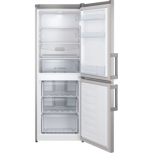 Indesit Kühl- / Gefrierkombination Standgerät IB55 532 X ARC 764 Manhattan Gray 2 Türen Frontal open