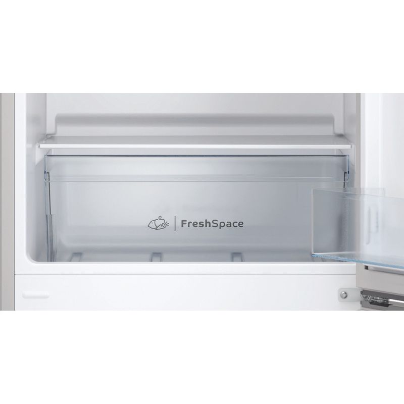 Indesit-Kuhl----Gefrierkombination-Standgerat-IB55-532-X-Edelstahloptik-2-Turen-Drawer