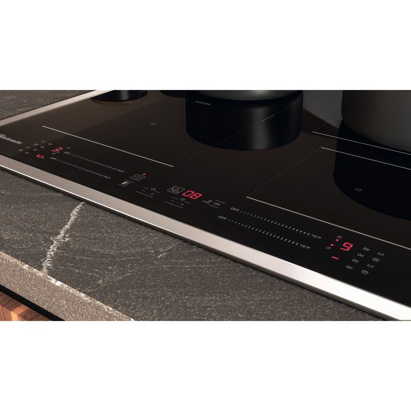 Bauknecht Kochfeld BS 5760C CPFT Schwarz Induction vitroceramic Control panel