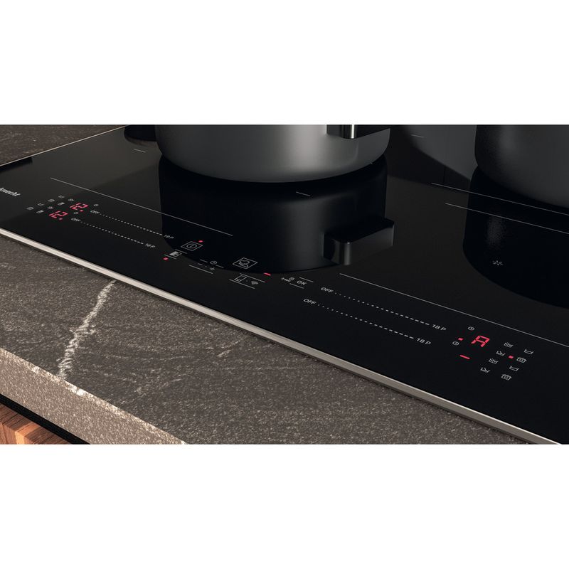 Bauknecht Kochfeld BS 5860F CPAL Edelstahloptik Gas Control panel