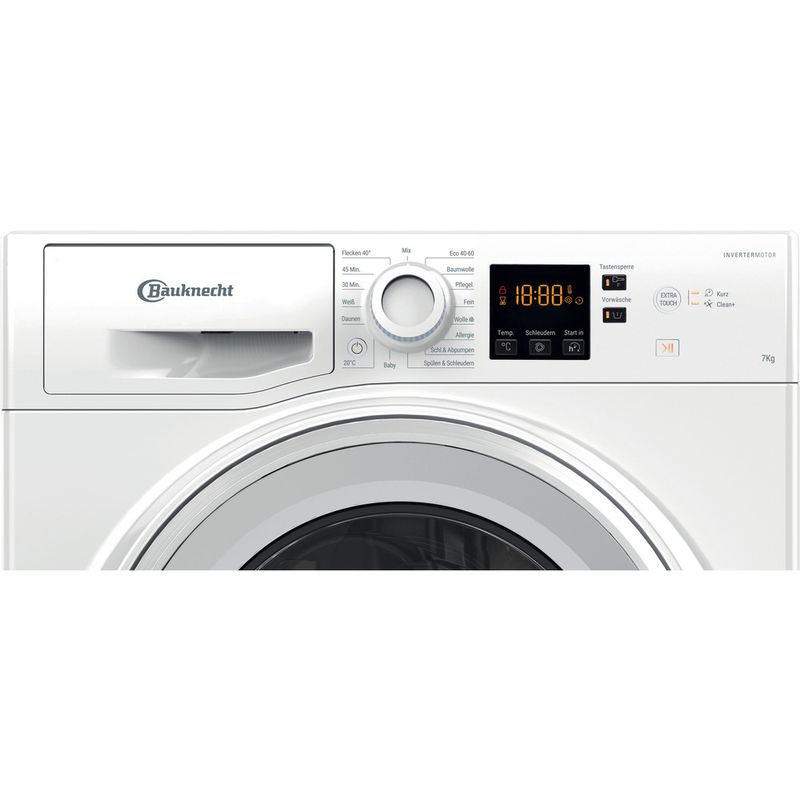 Bauknecht Waschmaschine Standgerät BW 719 A Weiss Frontlader A Control panel