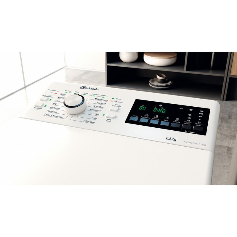 Bauknecht-Waschmaschine-Standgerat-WMT-Pro-Eco-6523-C-Weiss-Toplader-C-Lifestyle-control-panel