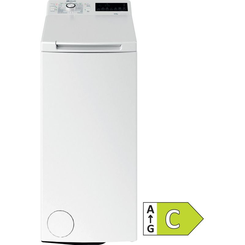 Bauknecht-Waschmaschine-Standgerat-WMT-Pro-Eco-6523-C-Weiss-Toplader-C-Main-with-EnLabel