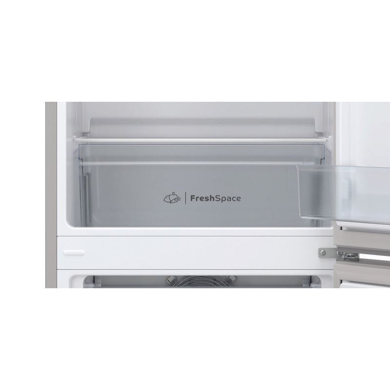 Indesit-Kuhl----Gefrierkombination-Standgerat-IB55-732-X-Edelstahloptik-2-Turen-Drawer