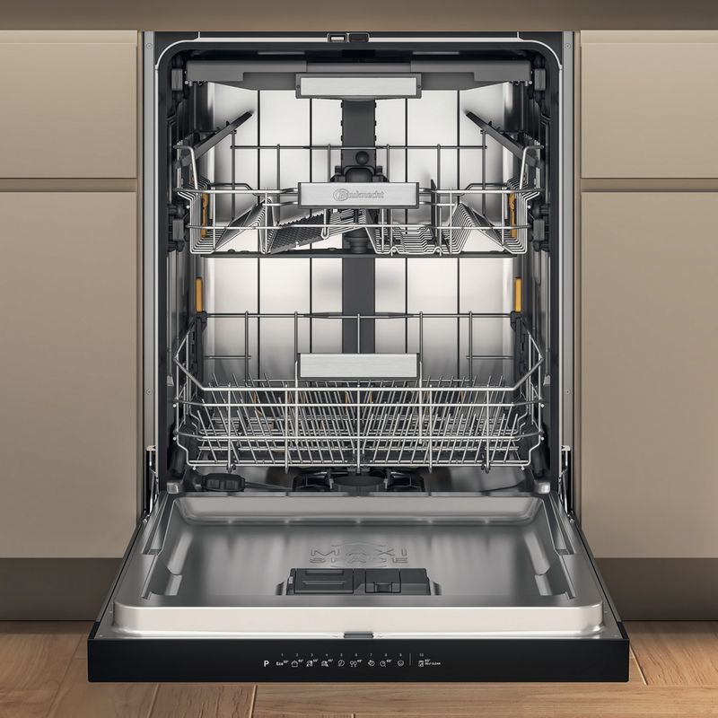 Bauknecht-Dishwasher-Standgerat-B7U-HP43-XA-Unterbau-C-Frontal-open