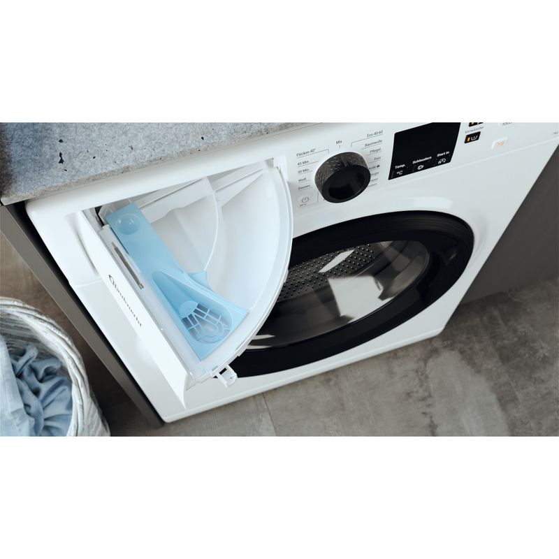 Bauknecht Waschmaschine Standgerät WM 7 M100 N Weiss Frontlader D Drawer