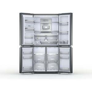 Bauknecht-Side-by-Side-Standgerat-BKQ9I-MO2L-EF-Inox-Look-Frontal-open